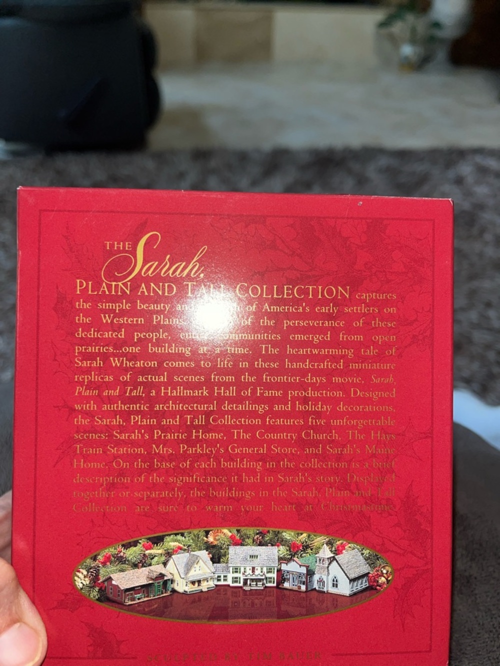 Hallmark The Sarah Plain and Tall Collection Prairie Home 1994 - Picture 5 of 8